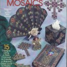 Plastic Canvas Pattern-Stained Glass Mosaics-15 Designs Create Stained Glass Loo