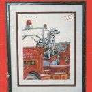 Cross Stitch Pattern Booklet-Our Friend The Fireman-Charted Designs