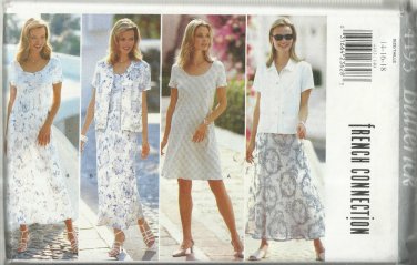 Pattern-French Connection-Easy Misses Shirt-Dress & Skirt-Sizes 14-16-18