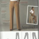 Pattern-Misses Pants With Individual Pieces Given-Sizes 6-14  Slim-Avg.-Curvy
