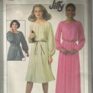 Vintage Jiffy Pattern-Misses Jiffy Pullover Dress in Two Lengths-Sz 6-8