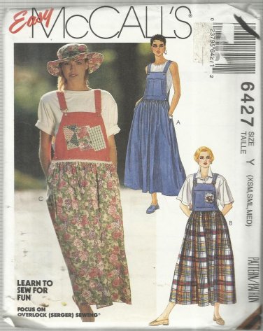 Pattern-Easy Misses Summer Jumper-Learn To Sew For Fun-XSM-SML-MED  Serger Sewin