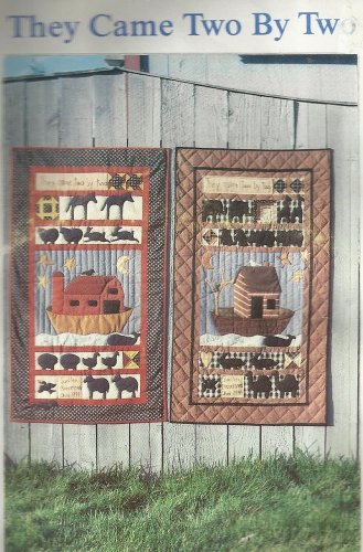 Quilt Pattern-They Came Two By Two-Peaceful Heart Designs-Wall Quilts-Noahs Ark