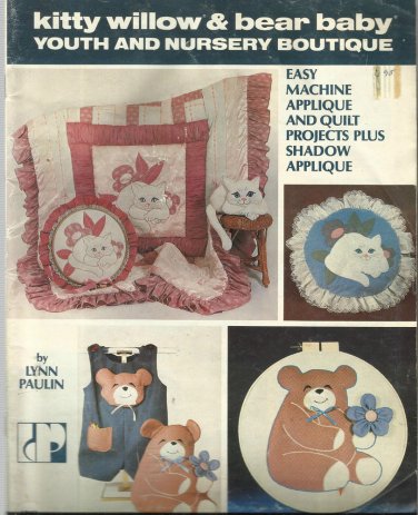 Vintage Pattern Booklet-Kitty Willow & Bear Baby Youth and Nursery Boutique