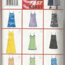 Butterick Pattern-Nine Sew Fast & Easy-Misses Dress in Sizes 12-14-16   Summer