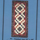Quilt Pattern-Irish Chain Table Runner-Calico Cat Patterns-Finished Sz 20" x 44"