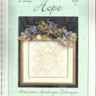 Cross Stitch Pattern-J Designs-HOPE-Alternative Hardanger Techniques