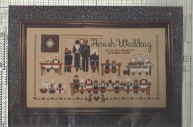 Cross Stitch Pattern-Amish Wedding by Told In A Garden