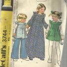 Vintage Pattern-Carefree Children's Granny Dress or Jumper and Pants-Size 2
