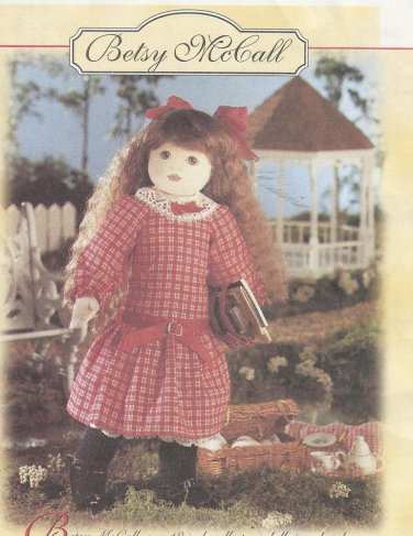 McCall's Craft Pattern-Bestsy McCall Doll With Clothes