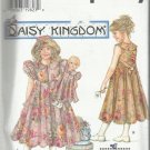 Daisy Kingdom Pattern-Girl's Dress-Hat & Doll Clothes Fits a 17" Doll Sz 8-14