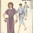 Kwik Sew Pattern-Misses Knit Dress In Sizes XS-S-M-L  Classic Style