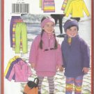 Very Easy Butterick Pattern-Girl's Tunic-Top-Skirt-Leggings & Headband Sz 6-7-8