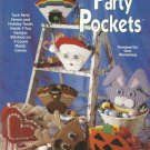 Plastic Canvas Pattern Booklet-Party Pockets-7 Designs-Santa-Reindeer-Pumpkin