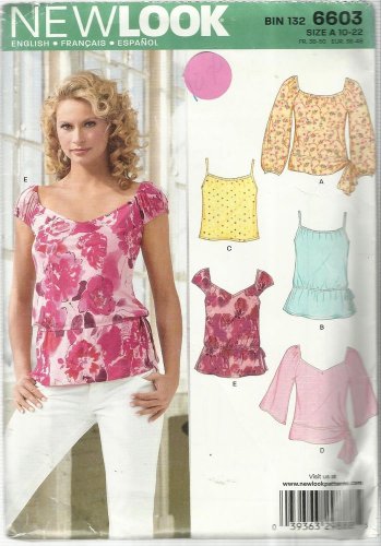 Plus Size Pattern-Tops-Sz 10-22