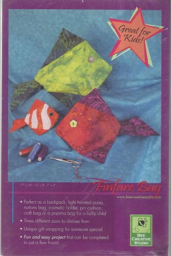 Pattern-Bee Creative Studio-Finfare Bag-Backpack-Purse-Pin Cushion-PJ Bag
