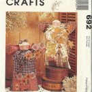 Christmas In July-McCall's 16"  Angel Dolls