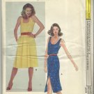 Very Easy Vogue Pattern-Misses Summer Dress-Size 14 -Stretchable  Knits Only-