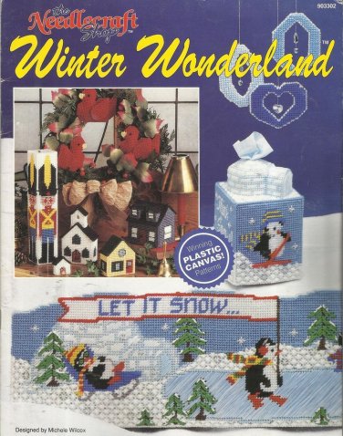 Plastic Canvas Pattern Booklet-Winter Wonderland-Christmas in July