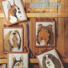 Plastic Canvas Pattern Booklet-Dog Portraits  ~~~~Christmas In July~~~~