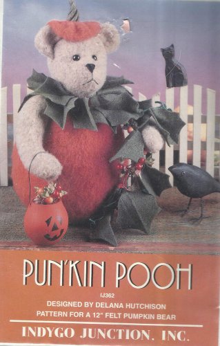 Halloween Bear Doll Pattern-Indygo Junction-Pun'kin Pooh-So Adorable