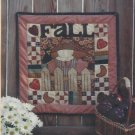 Quilt & Applique Pattern-Fall Friends-22" x 22"