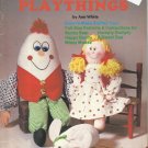 Pattern Booklet-Soft Sculpture Playthings-Easy To Make Stuffed Toys-Christmas Ju