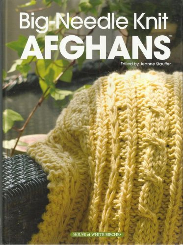Pattern Book-Big Needle Knit AFGHANS