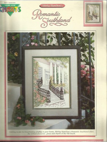 Cross Stitch Pattern Leaflet-Romantic Southland by Shirley Hamilton