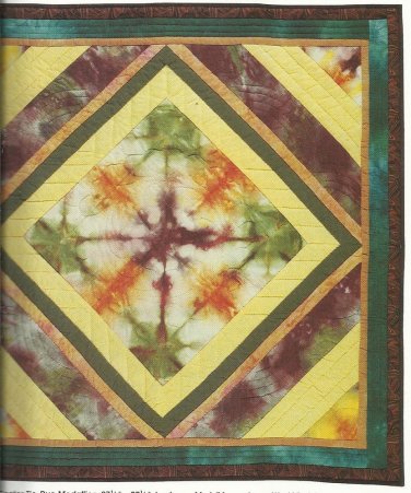 Quilt Instruction Book-Dye It! Paint It! Quilt It!-Make One Of  A  Kind Quilts