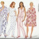 Butterick Fast & Easy Pattern-Misses Robe-Belt-Top-Shorts-Pants-Sizes L-XL