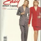 Easy McCall's Pattern-Misses Lined Jacket-Skirt-Pants-Sizes 12-14-16-18 Uncut