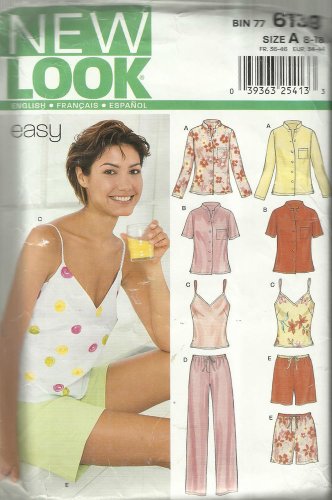 New Look Pattern-Misses Camisole Top, Jacket/Shirts, Pants & Shorts Sizes 8-18