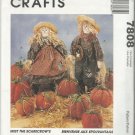 McCall's Crafts Pattern-21" Scarecrow Dolls-Clothes & Pumpkins in 3 Sizes