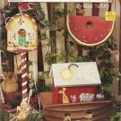 Tole Painting Instruction Pattern-Birdhouses-The Nesting Place-Christmas