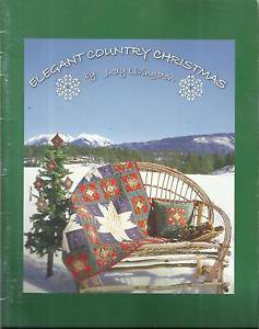 Quilt Instruction & Pattern Booklet-Elegant Country Christmas by Judy Livingston