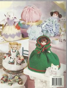 Crochet Pattern Booklet-Crochet Double The Fun Dolls-Adorable
