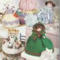 Crochet Pattern Booklet-Crochet Double The Fun Dolls-Adorable