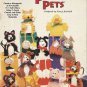 Plastic Canvas Pattern Booklet-Pyramid Pets-9 Poseable 5 1/2" Critters