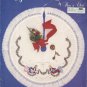 Cross Stitch Pattern Leaflet-Angel Tree Skirt-Christmas
