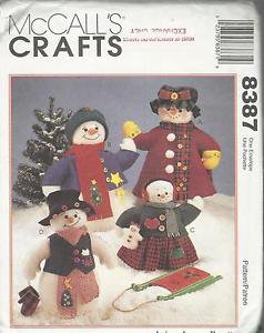 McCall's Crafts Pattern #9120-Bag Holders by Michelle Hains-Girl-Cow-Cat-Bunny