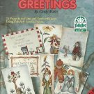 Decorative Tole Painting Patterns-Heart Felt Greetings-24 Projects-Christmas