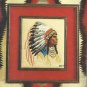 Vintage Cross Stitch Pattern Booklet-More American Indian Designs