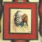 Vintage Cross Stitch Pattern Booklet-More American Indian Designs