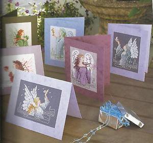 Cross Stitch Pattern Book-Cross Stitch Angels-30+ Designs-Beautiful!   Christmas