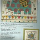 Dimensions Counted Cross Stitch Kit-Baby Elephant ABC  UNOPENED