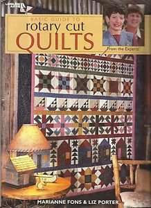 Quilt Instruction & Pattern Booklet-Basic Guide To Rotary Cut QUILTS