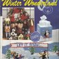 Plastic Canvas Pattern Booklet-Winter Wonderland-Tissue Box Cover-Draft Stopper