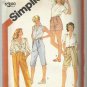 Half Size Pattern-Set of Pants in Four Lengths In Half Sizes  20 1/2"-24 1/2" UN