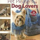 Knitting Patterns-PET PLEASERS For DOG LOVERS-16 Designs